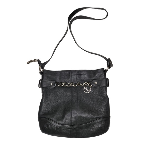 Coach F19722 Black Crossbody Bag - Picture 1 of 3